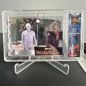 2022 Upper Deck WandaVision Marvel And I Was Told You Were Powerful #78 Graded - Picture 1 of 2