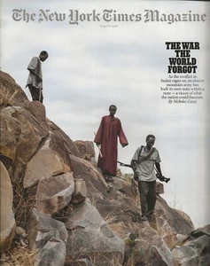 NEW YORK TIMES MAGAZINE AUGUST 11, 2024 THE WAR WE FORGOT ON THE COVER - Picture 1 of 1