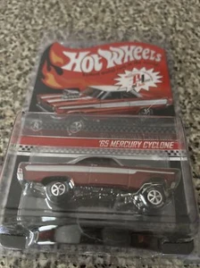 Hot Wheels Red Line Club '65 Mercury Cyclone (Red) #89/#3000 LOW NUMBER! - Picture 1 of 3