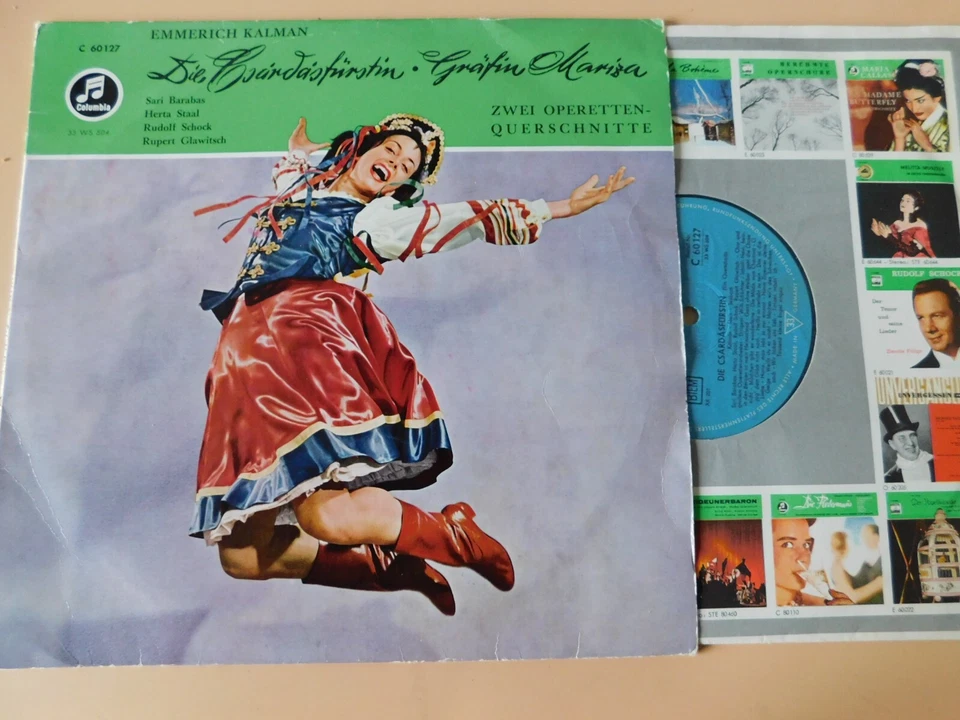 Emmerich Kalmas - Die Csardasfürstin - alt, evt. Schellack Vinyl 10" LP - Bild 1 von 1