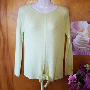 Chico's Yellow Lightweight Sweater, Size 0, Size small - Picture 1 of 8