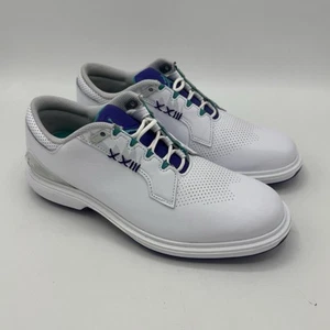 Scarpe da golf Nike Jordan ADG 5 Golf bianche uva ghiaccio FQ6642-100 viola da uomo taglia 7 - Foto 1 di 5