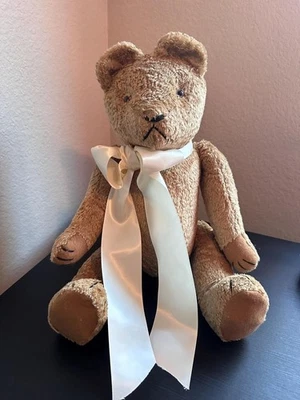 Vintage Teddy Bear Good Condition. Teddy Bear vintage bear | Retro Toys - Image 1 of 4