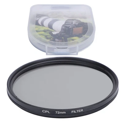 72mm CPL Circular Polarizer Multi Layer Coating Optical Glass Neutral Densi SG - Image 1 of 4