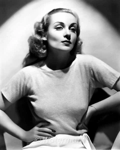 Carole Lombard 8x10 Reprint – Classic American Hollywood Actress Photo - Picture 1 of 1