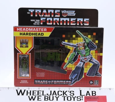 Headmaster Hardhead Transformers Reissue 2020 Hasbro Action Figure NEW SEALED - Image 1 of 4