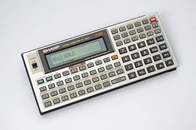 Sharp Pocket Computer PC-1403H - with BASIC function - Bild 1 von 4