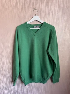 Alan Paine Hombre Nuevo sin Etiquetas 100% Lana de Cordero Jersey Talla UK 48 - Imagen 1 de 6