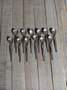 12 Stück Vintage Hercules Inox Edelstahl Salzlöffel - Bild 1 von 3