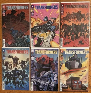 Juego TRANSFORMERS 20 21 22 23 24 25 - variante - Mora Kirkman Johnson - Imagen 2025 - Imagen 1 de 7