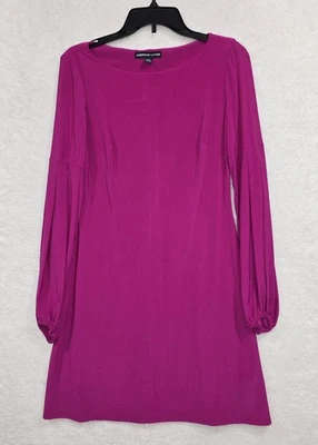 American Living Women's Pink Bishop-Sleeve Sheath Dress Size 4 - Image 1 of 4