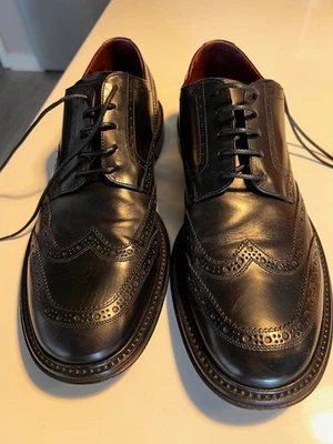Dolce Gabbana Men's Oxford Brogue Shoes US 11.5 UK 10.5 - Black - Mint - Image 1 of 4