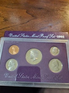 1993S UNITED STATES PROOF SET OF COINS 2 SETS - Bild 1 von 2