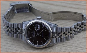 Rolex 16014 Datejust Quick Set Automatic Cal3035 Movement Accurately KeepingTime - Picture 1 of 23