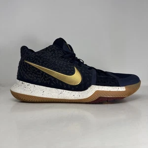 Scarpe da basket Nike Kyrie 3 Obsidian blu navy da uomo taglia 13 852395-400 - Foto 1 di 15