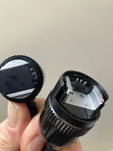 NIKON SC-14 FLASH F3 CAMERA CORD /5- NIKON 52MM LENS CAPS • USED •GOOD CONDITION - Picture 1 of 8
