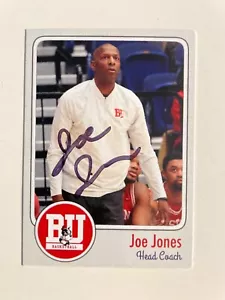 JOE JONES autograph BOSTON UNIVERSITY TERRIERS custom card signed - Picture 1 of 2