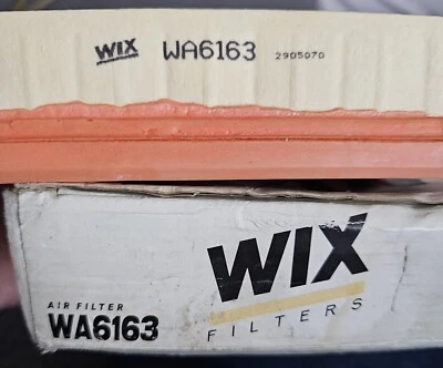 Air Filter WA6163 WIX Chrysler Voyager Grand Baron I ES II LE  11GS Car Part  - Image 1 of 4