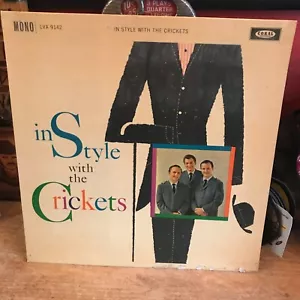1960 ROCK'N'ROLL-THE CRICKETS - IN STYLE WITH - UK CORAL (COVER ONLY) - Picture 1 of 3