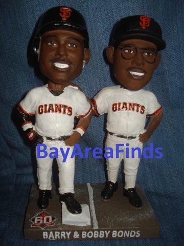 San Francisco Giants 2018 Barry Bonds & Bobby Bonds Bobblehead SGA 7/9 bobble Cover