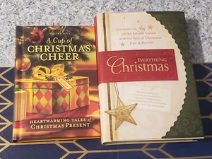 CHRISTMAS - LOT OF 2 HARDCOVER BOOKS - CHRISTMAS CHEER & EVERYTHING CHRISTMAS - Picture 1 of 2