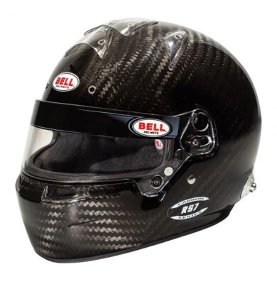 FIA Snell BELL 2025 RS7 Carbon Integralhelm Schwarz FIA8859-2024 SA2020 - Bild 1 von 2