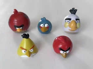 Angry Birds Figuren Terence Red Chuck blau Matilda Rovio Konvolut PVC Kunststoff - Bild 1 von 7