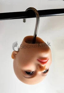 SEX LOVE DOLL HEAD HOOK HANGER HOLDER SUPPORT DISPLAY STORAGE EXHIBITION M16 - Picture 1 of 4
