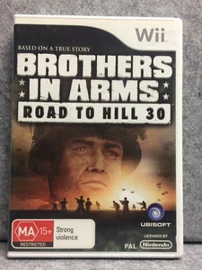 VGC: Wii Game | BROTHERS IN ARMS ROAD to HILL 30 Nintendo PAL Manual Tested - Bild 1 von 5
