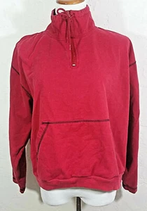 Too Hot Activewear Damen XL Pullover Rot Langarm Taschen Oberteil Kordelzug - Bild 1 von 5