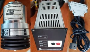 Konvolut Oerlikon Leybold TurboVac 50 Vakuumpumpe + Turbotronic NT13 Controller + ca - Bild 1 von 10