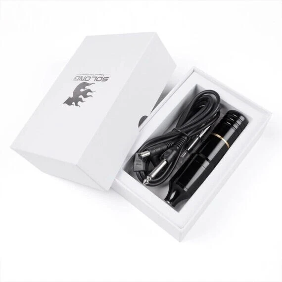 Máquina de bolígrafos de tatuaje rotativos Solong con conector DC 5,5 EM128 Foto 1 de 3