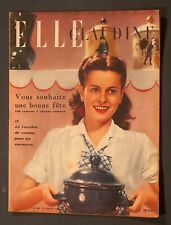 'ELLE' FRENCH VINTAGE MAGAZINE 27 JULY 1948