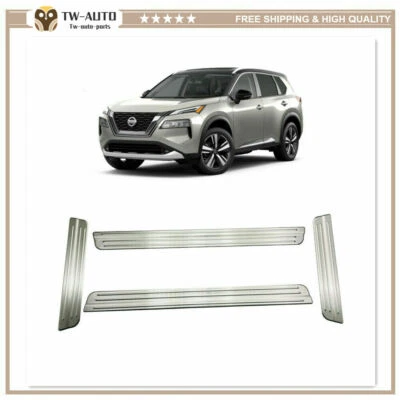 Cubierta de molduras de umbral de puerta 4 piezas para Nissan X Trail T33 2021 2022 Foto 1 de 4