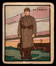 1930 R139 E. Rosen Soldiers #9 Bulgaria GD