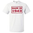 81. urodziny prezent dla 81-latka wyprodukowany w 1943 roku koszulka