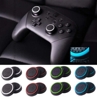 4pcs Controller Thumb Stick Grip Joystick Cap Cover Analog For XBOX PS3 PS4 PS2 - Image 1 of 4