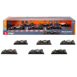 Maisto 1:43 Formula Racing Die Cast 6 Pack McLaren - Picture 1 of 3