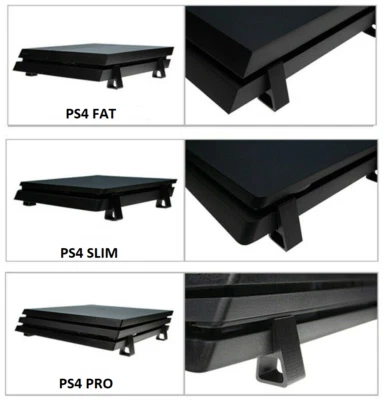 Console sony SUPPORTO ORIZZONTALE piedi gambe raffreddamento PS4 Slim Pro Fat - Immagine 1 di 4