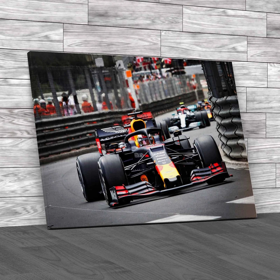 Max Verstappen F1 Racing The Ultimate Sports Car Canvas Print Large Picture - Image 1 of 1