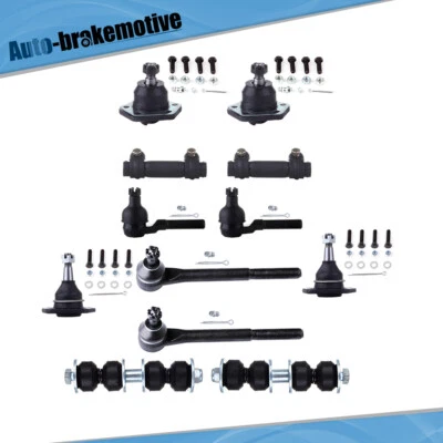 Kit de barra estabilizadora de varilla de amarre rótula 12 piezas suspensión 4x4 para Chevrolet S10 1995-2003 Foto 1 de 4
