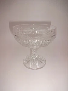 Crystal D'Adriana Luna Clear Champagne Glass Tall Sherbet Cup Stemware 4" - Picture 1 of 6