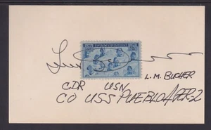 Lloyd M. Bucher (1927-2004), Commander US Navy, Captain of the USS Pueblo, VF - Picture 1 of 3