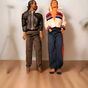 2 Vintage Barbie’s GAY BOYFRIENDS KEN DOLLS, BLACK WHITE 1990S. - Picture 1 of 4