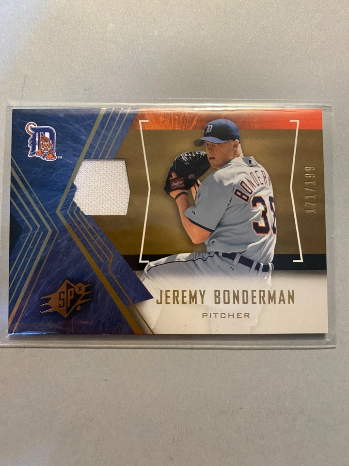 A12,561 - 2005 SPx Jersey #54 Jeremy Bonderman/199 - Image 1 of 1
