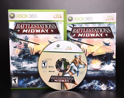 Battlestations: Midway Microsoft Xbox 360, 2007 Complete CIB Tested Working - Image 1 of 4