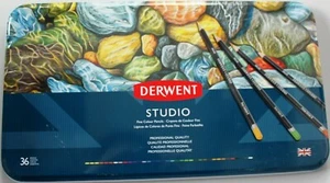 Derwent Kohle,Graphit,Aquarell,Inktence,Studio Sets - Bild 1 von 26
