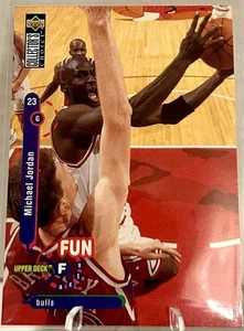 1995-96 Collector's Choice #169 Michael Jordan Chicago Bulls HOF - Picture 1 of 2