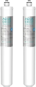 Filtro de agua bajo fregadero AQUA CREST I2000 2, 26 K galones, cartucho de repuesto f - Imagen 1 de 9