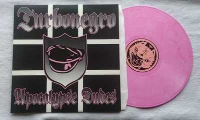 TURBONEGRO Apocalypse Dudes Pink Marble USVinyl LP Man's Ruin Records/SFTRI 1999 - Bild 1 von 4